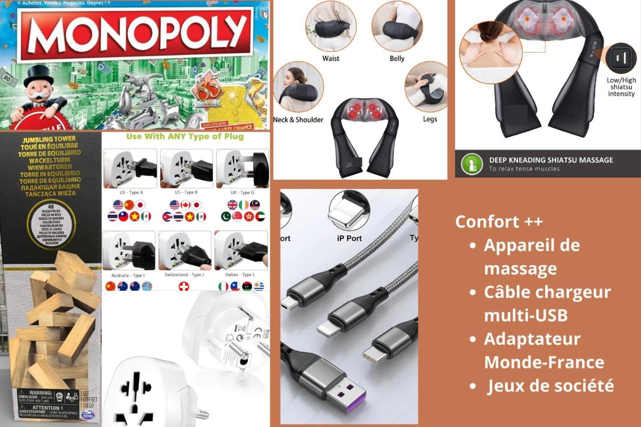 Mona Lisa : Superbe Loft Centre Ville - Parking Gratuit - Wifi Ultra Rapide-Appareil Massage-Netflix-Jeu Societe 特鲁瓦 外观 照片