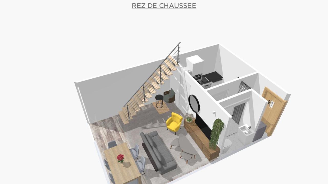 Mona Lisa : Superbe Loft Centre Ville - Parking Gratuit - Wifi Ultra Rapide-Appareil Massage-Netflix-Jeu Societe 特鲁瓦 外观 照片