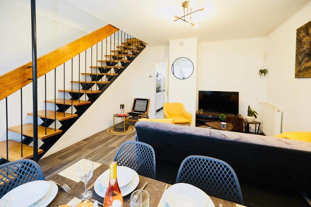 Mona Lisa : Superbe Loft Centre Ville - Parking Gratuit - Wifi Ultra Rapide-Appareil Massage-Netflix-Jeu Societe 特鲁瓦 外观 照片