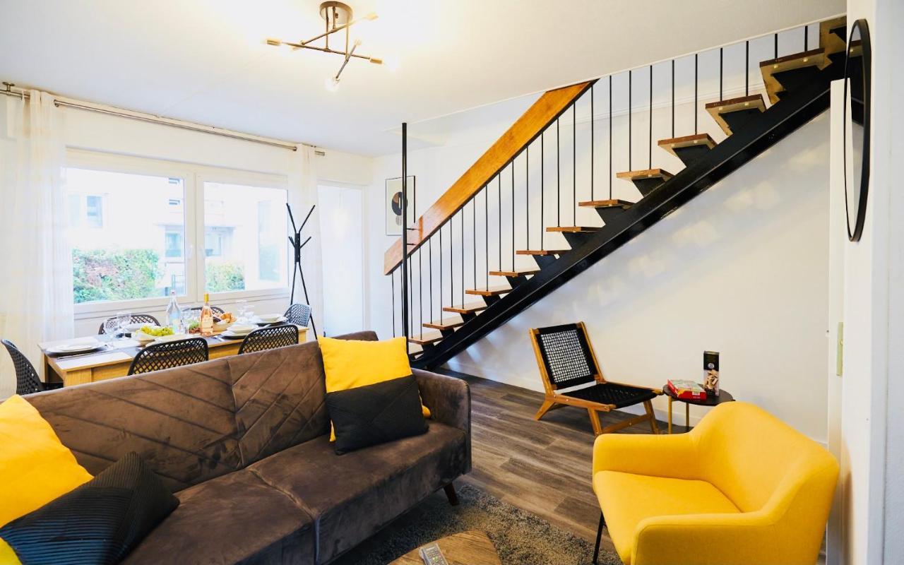 Mona Lisa : Superbe Loft Centre Ville - Parking Gratuit - Wifi Ultra Rapide-Appareil Massage-Netflix-Jeu Societe 特鲁瓦 外观 照片